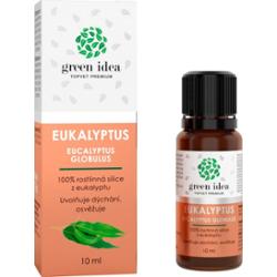Green Idea Eukalyptus olejek eteryczny 100% wspomaganie prawidłowej pracy układu oddechowego 10 ml