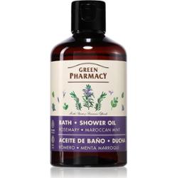 Green Pharmacy Rosemary & Moroccan Mint Bath Oil pielęgnujący olejek pod prysznic 250 ml