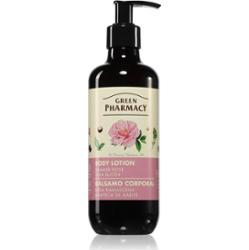 Green Pharmacy Damask Rose & Shea Butter Body Lotion odżywcze mleczko do ciała 400 ml