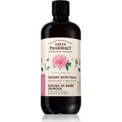 Green Pharmacy Damask Rose & Shea Butter Bath Foam kremowa piana do kąpieli z masłem shea 500 ml