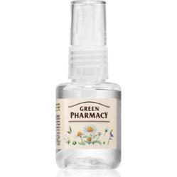 Green Pharmacy Chamomile & Linseed Oil Liquid silk serum serum do włosów farbowanych 30 ml
