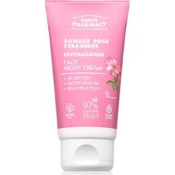 Green Pharmacy Damask Rose & Ceramides Night Face Cream nocny krem do twarzy 50 ml