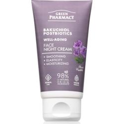 Green Pharmacy Bakuchiol & Postbiotics Night Face Cream nawilżający krem przeciwzmarszczkowy na noc 50 ml