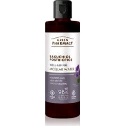 Green Pharmacy Bakuchiol & Postbiotics Micellar Water woda micelarna przeciw starzeniu się i ujędrniający skórę 200 ml
