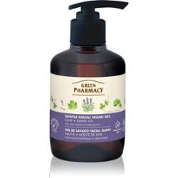 Green Pharmacy Sage & Thyme Face Wash delikatny żel oczyszczający do skóry ze skłonnością do podrażnień 270 ml