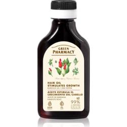 Green Pharmacy Red Peppers Burdock Oil olejek łopianowy stymulujący porost włosów 100 ml