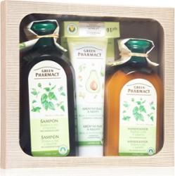Green Pharmacy Herbal Care zestaw upominkowy do włosów normalnych