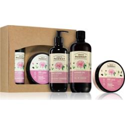 Green Pharmacy Damask Rose & Shea Butter SET zestaw upominkowy