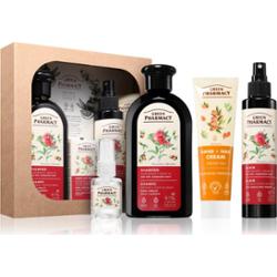 Green Pharmacy Argan Oil & Pomegranate Set zestaw upominkowy do ekstremalnie suchych włosów