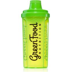 GreenFood Nutrition Shaker shaker sportowy Transparent Green 500 ml