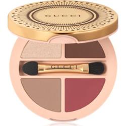 Gucci Gucci Beauty Palette de Beauté Quatuor wielofunkcyjny kosmetyk do makijażu oczu, ust i twarzy odcień 01 Summerina Brown 6.1 g