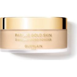 Guerlain PARURE GOLD SKIN DIAMOND MICRO-POWDERMICRO-PERFECTION LOOSE POWDER JASNOŚĆ & PROMIENNOŚĆ Efekt odmłodzenia Pudry 35 g 03 - BEIGE