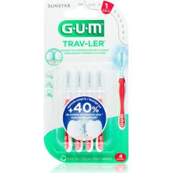 G.U.M Trav-Ler Interdental szczoteczki międzyzębowe 0,8 mm 4 szt.