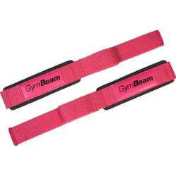 GymBeam X-Grip paski treningowe kolor Pink