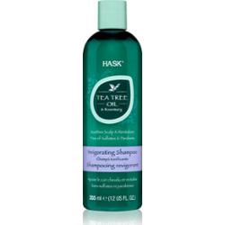 HASK Tea Tree Oil & Rosemary odświeżający szampon Do suchej i swędzącej skóry głowy 355 ml