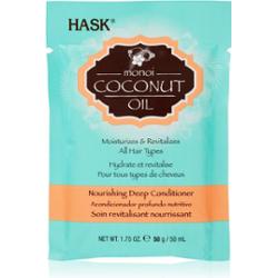 HASK Monoi Coconut Oil odżywka rewitalizująca do nabłyszczania i zmiękczania włosów 50 ml