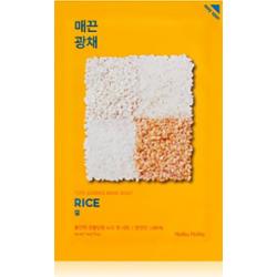 Holika Holika Pure Essence Rice maseczka w płachcie rozjaśniająca i nadająca skórze witalność 23 ml