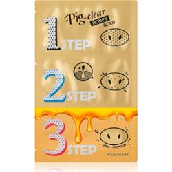 Holika Holika Pig Nose Honey Gold plaster oczyszczający na zatkane pory na nosie 1 szt.