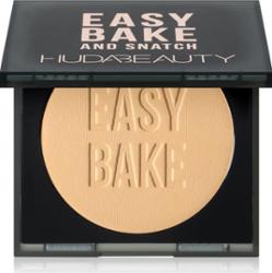 Huda Beauty Easy Bake and Snatch Brightening and Setting Powder puder utrwalający dla natychmiastowego rozświetlenia odcień Kunafa 8.5 g