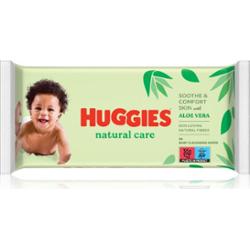 Huggies Natural Care chusteczki oczyszczające z aloesem 56 szt.