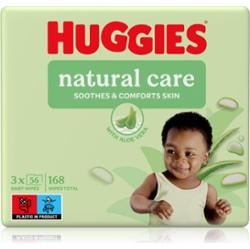 Huggies Natural Care chusteczki oczyszczające 3x56 szt.