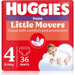 Huggies Little Movers Pants jednorazowe pieluchomajtki 9-14 kg 36 szt.