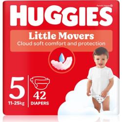 Huggies Little Movers Ultra Comfort pieluchy jednorazowe Jumbo 11-25 kg 42 szt.