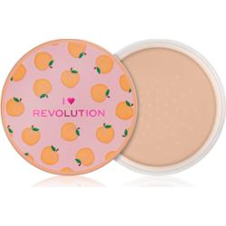 I Heart Revolution Baking Powder transparentny puder odcień Peach 22 g