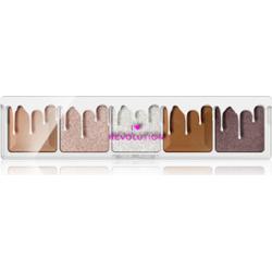 I Heart Revolution Mini Chocolate Palette paleta cieni do powiek odcień White Vanilla Cream 5,5 g