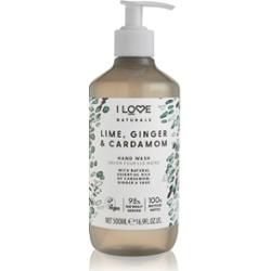 I Love Naturals Lime, Ginger & Cardamom mydło w płynie do rąk 500 ml