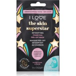 I Love Skin Superstar oczyszczająca i detoksykująca maska z węglem aktywnym 10 ml