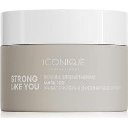 ICONIQUE Professional STRONG LIKE YOU Repair & Strengthening maseczka regenerująca do włosów zniszczonych 50 ml