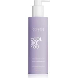 ICONIQUE Professional COOL LIKE YOU Perfect Blonde & Silver Violet odżywka neutralizująca żółtawe odcienie 250 ml