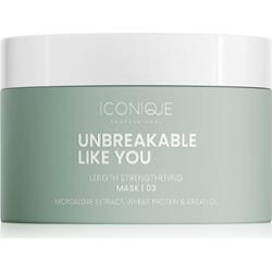 ICONIQUE Professional UNBREAKABLE LIKE YOU Length Strengthening maska wzmacniająca włosy na całej długości 200 ml