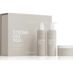 ICONIQUE Professional STRONG LIKE YOU Repair & Strengthening Set zestaw do włosów zniszczonych