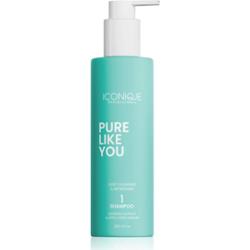 ICONIQUE Professional PURE LIKE YOU Deep Cleansing & Refreshing Shampoo szampon głęboko oczyszczający do tłustej skóry głowy 250 ml