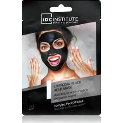 IDC Institute Charcoal Blackhead Mask maseczka złuszczająca przeciw zaskórnikom z aktywnym węglem 15 g