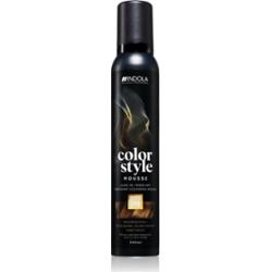 Indola Color Style Mousse pianka tonująca do włosów odcień Medium Blonde 200 ml