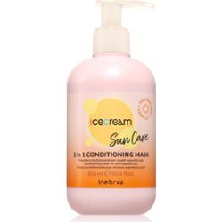 Inebrya Sun Care 2 in 1 Conditioning Mask maska do włosów do włosów narażonych na szkodliwe działanie promieni słonecznych 300 ml