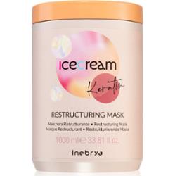 Inebrya Ice Cream Keratin Restructuring Mask maska wzmacniająca z keratyną 1000 ml