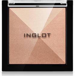 Inglot Multicolour System Highlighting & Bronzing Powder rozświetlająca i brązująca paletka odcień 12 8.8 g