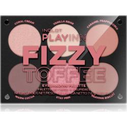 Inglot PlayInn Eyeshadow Palette paleta cieni do powiek odcień Fizzy Toffee 7.6 g