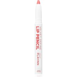 Inglot PlayInn Velvet Define Lip Pencil intensywna konturówka do ust odcień BLUSHING CORAL 61 1,6 g