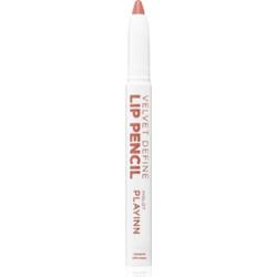 Inglot PlayInn Velvet Define Lip Pencil intensywna konturówka do ust odcień ROSE CHOCOLATE 63 1,6 g