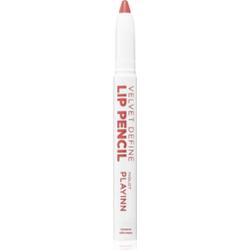 Inglot PlayInn Velvet Define Lip Pencil intensywna konturówka do ust odcień BLUSHING ESPRESSO 64 1.6 g