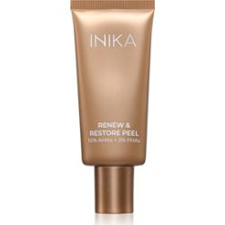 INIKA Organic Renew + Restore Peel peelingowa maska rozjaśniająca z AHA 30 ml