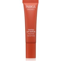 INIKA Organic Tinted Lip Serum Peptide + Ceramide serum do ujednolicania kolorytu skóry do ust odcień Rosewood 10 ml