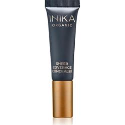INIKA Organic Sheer Coverage kremowy korektor kryjący przeciw cieniom pod oczami odcień Vanilla 10 ml