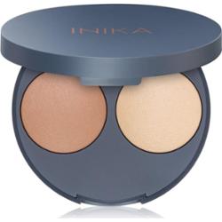 INIKA Organic Contour Duo puder do konturowania odcień Almond 5 g