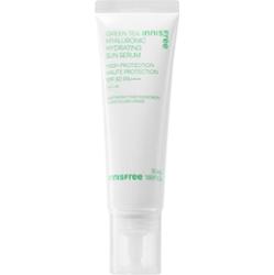 innisfree Green Tea Hyaluronic Sun Serum nawilżający fluid ochronny o działaniu uspokajającym SPF 50+ 50 ml